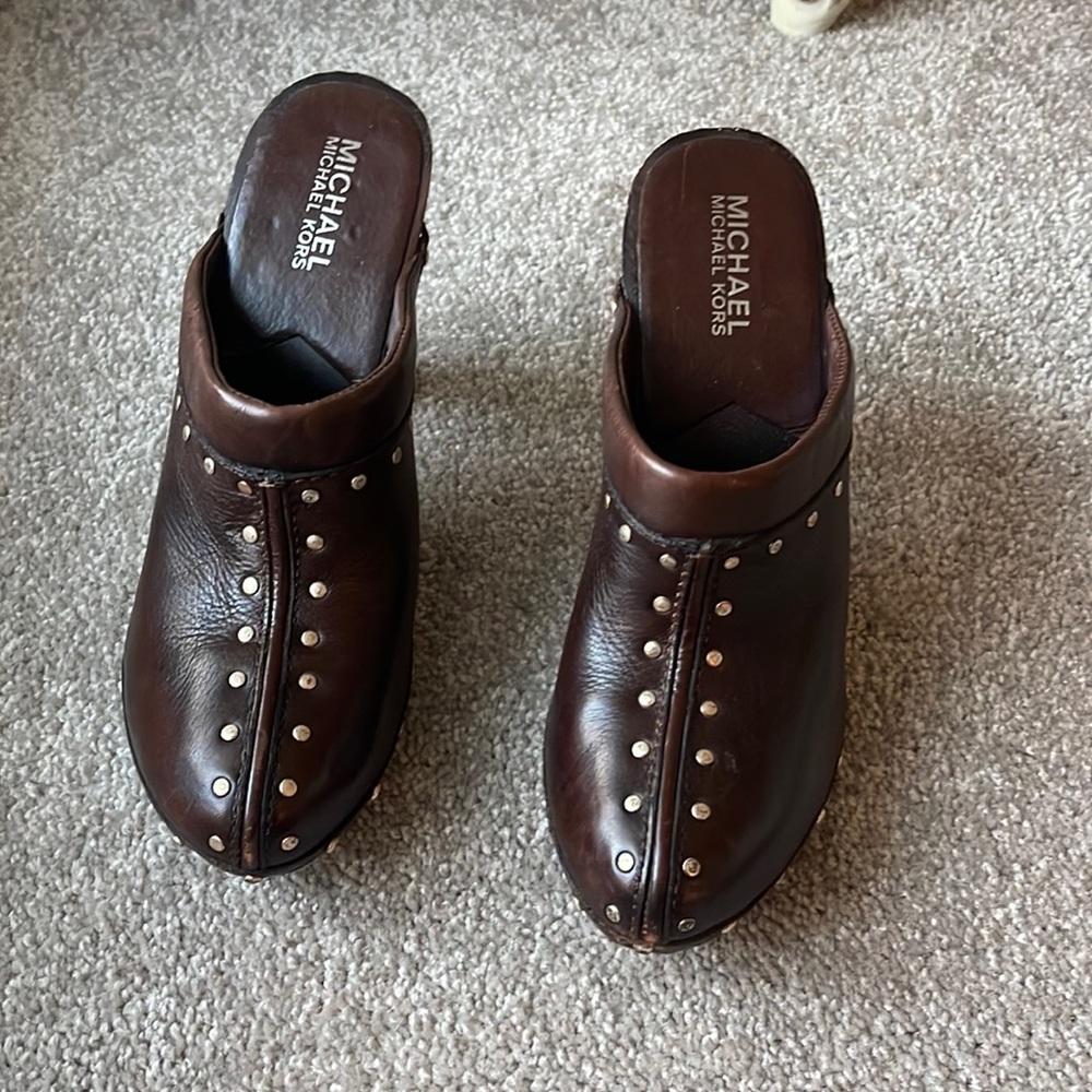 Brown Michael Kors heels